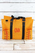 Softball Laces Utility Tote with Black Trim