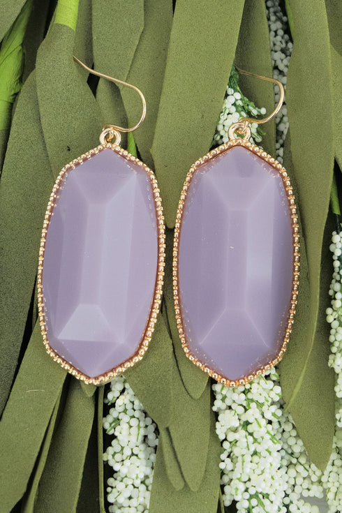 Mia Lavender Earrings