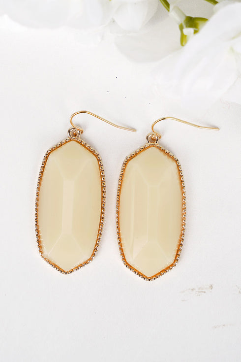 Mia Ivory Earrings
