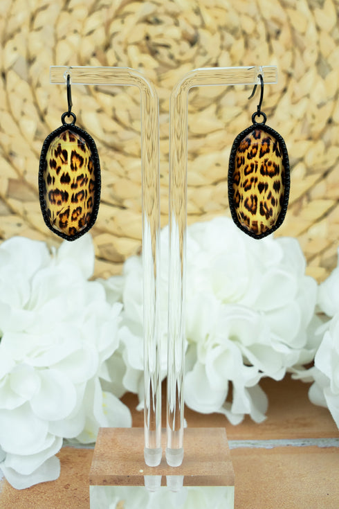 Lorelei Bengal Black Earrings