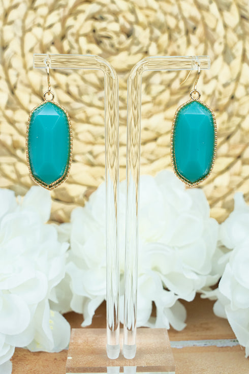 Lorelei Aqua Earrings