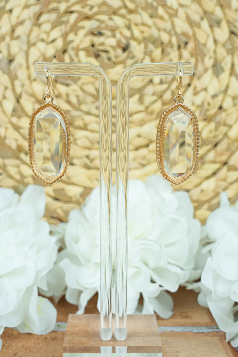 Lorelei Clear Earrings