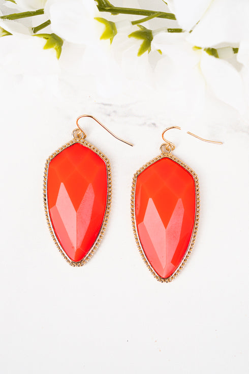 Miara Coral Petal Earrings