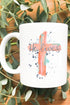 Watercolor He Lives White Mug