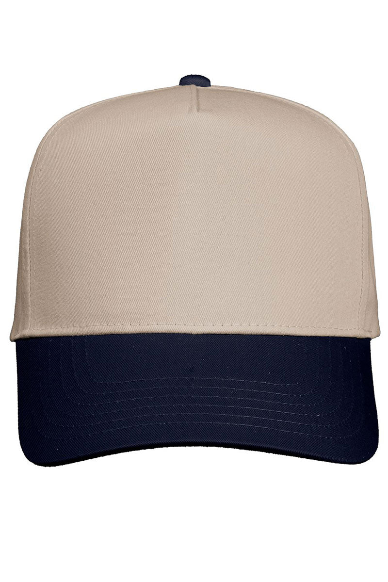Upside Down Touchdown Embroidered Five Panel Twill Cap | HH – Howdy Honey