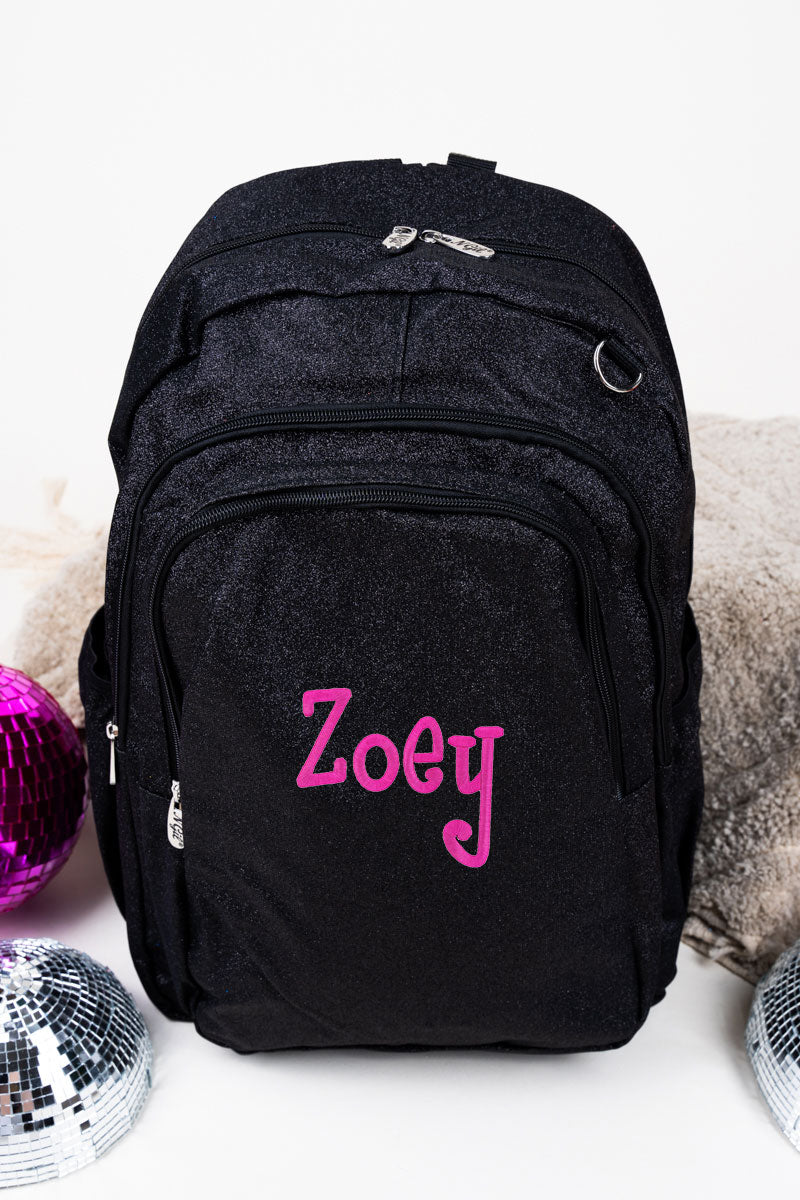 Black Glitz & Glam Living Large Backpack | HH – Howdy Honey