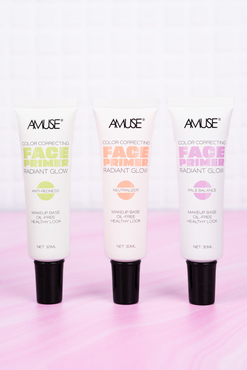 One Amuse Color Correcting Radiant Glow Face Primer Howdy Honey