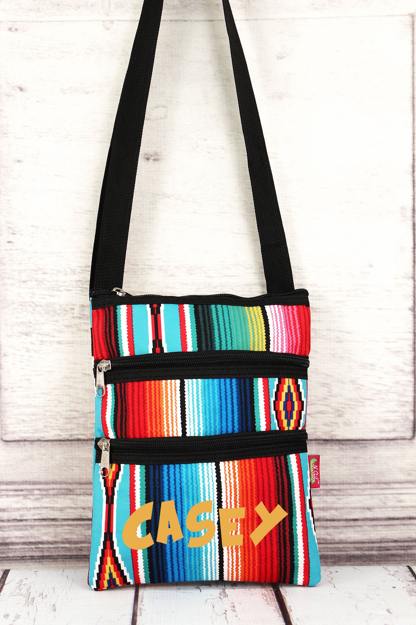 Wild West Howdy Clear Fringe Crossbody Bag | Wholesale Accessory Market